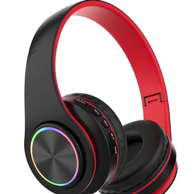 Fone de ouvido bluetooth B39 fone de ouvido bluetooth UV luminoso estéreo áudio esportes fone colorido xxyydq