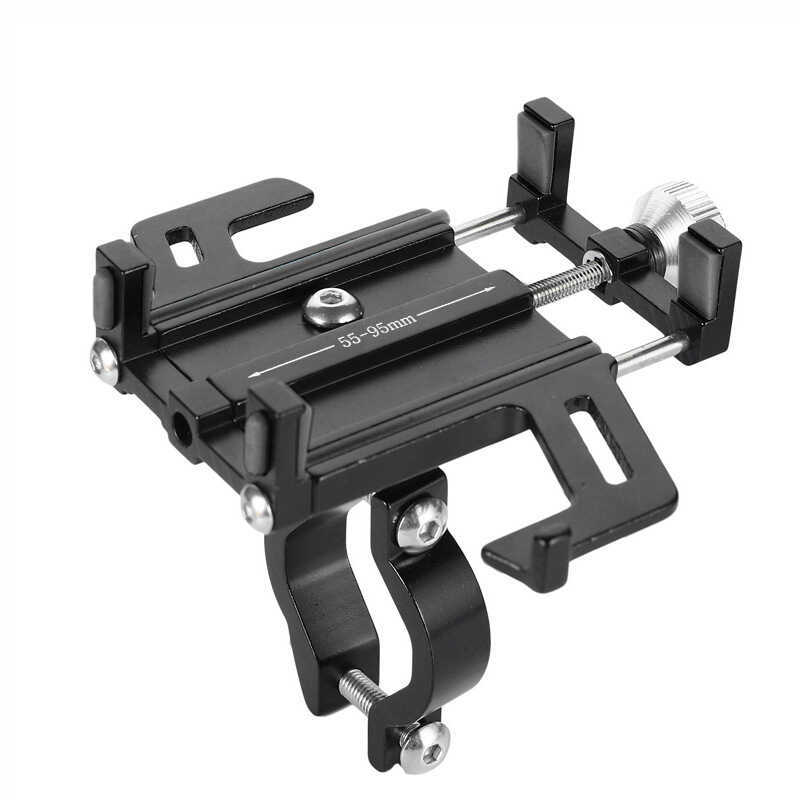 Liga de alumínio bicicleta durável suporte do telefone móvel navegação da motocicleta elétrica Takeaway Rider bateria do