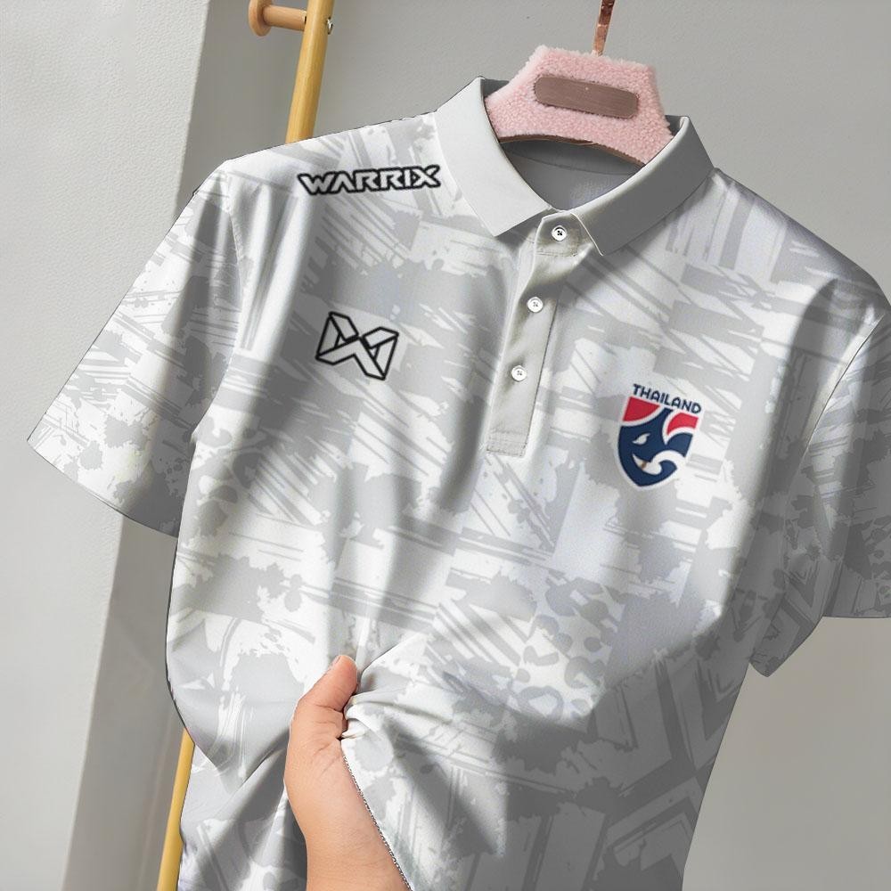 Nova Camisa Polo Da Seleção Nacional Tailândia – Moda Esportiva Casual Estampa Manga Curta2