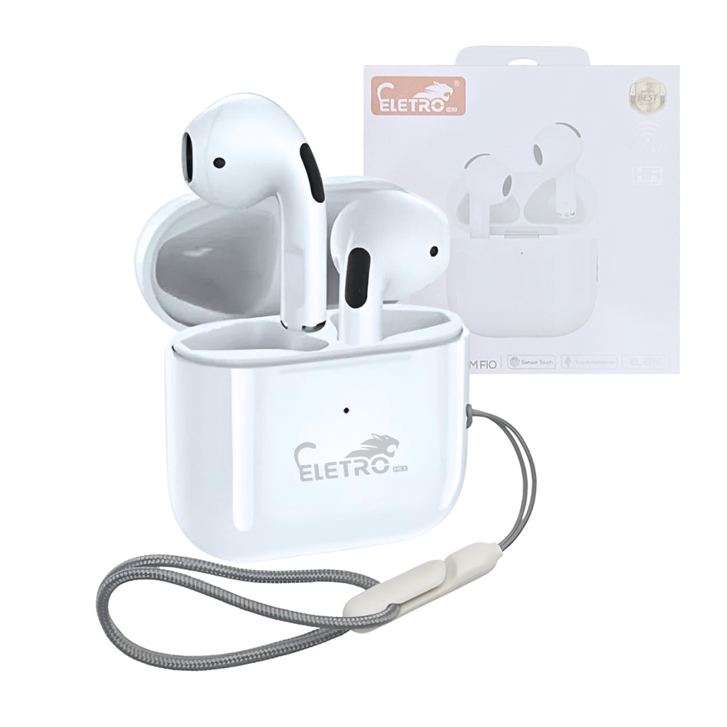 Fone de Ouvido Intra Auricular Bluetooth com Case de Carregamento