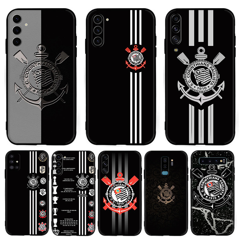 Capa De Celular Personalizada Do Corinthians Para Samsung A14 A15 A16 A20 A30 A20S A21 A21S A22 A23 A24 A31 TPU Macia De