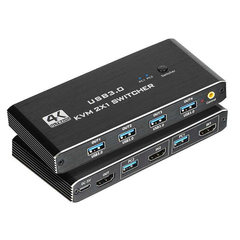 Interface USB da impressora do dispositivo de compartilhamento de computador do Switcher multicomputador KVM