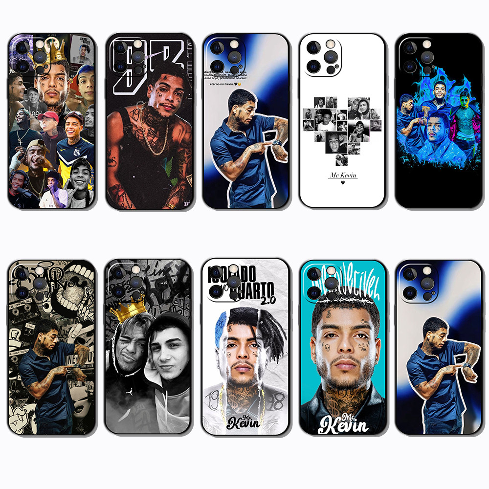 Para iPhone 12 13 Mini 13 Pro Max 14 16 Plus EB13 MC Kevin Macio TPU Caso De Telefone anti Queda Capa Protetora