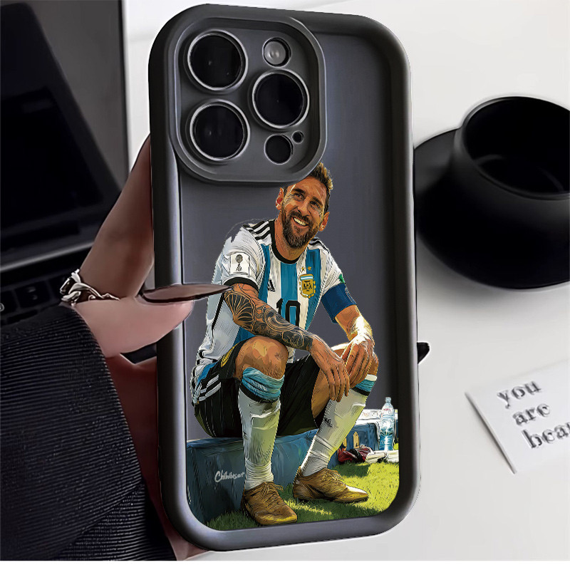 Atleta famoso TPU anti-impacto Capinha Capa Para Redmi Note 12 13 14 12C 13C 14C A5 POCO X5 X6 Pro F7 F5 mi 14 15T