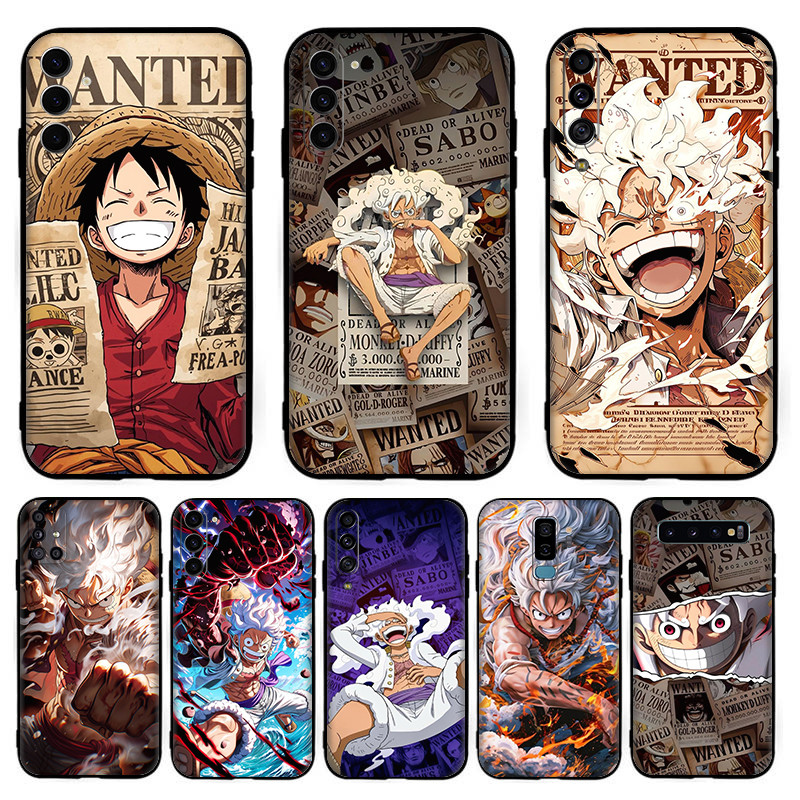 Para Samsung A01 Ue A02 M02 A03S A03 Core 164mm 166mm A04S A04E A04 A05 A05S A06 Anime One Piece Luffy 4Y13 Silicone Mac