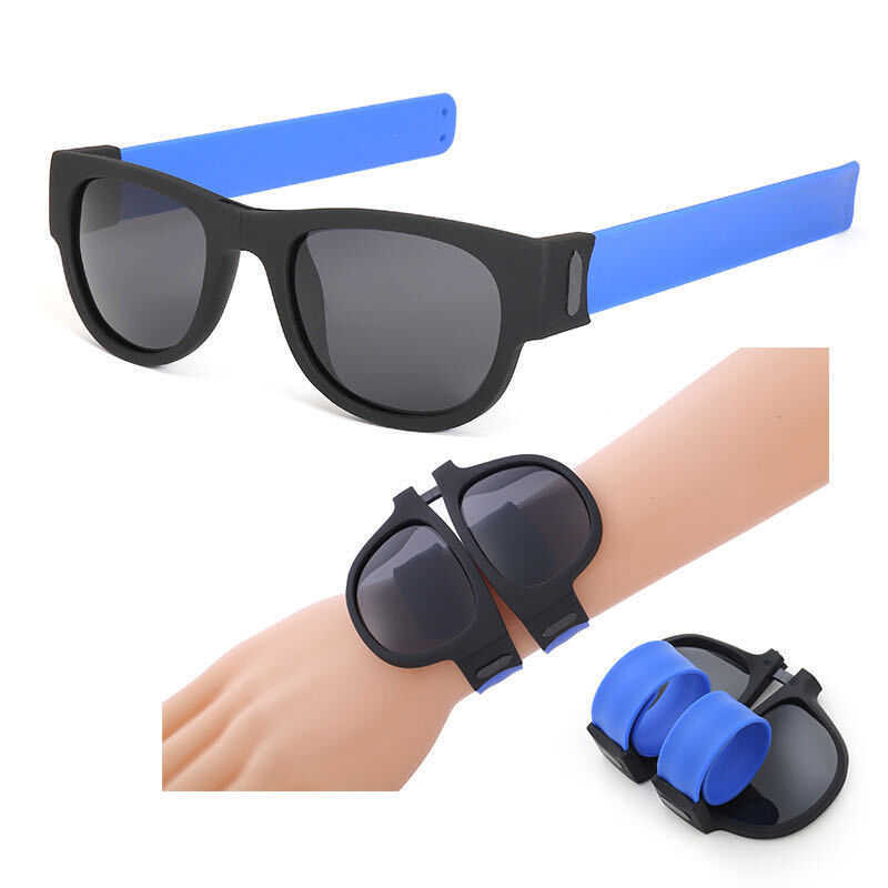Pop óculos pulseira dobrável óculos de sol novo estilo unissex moda óculos de sol Anti-ultravioleta óculos de condução