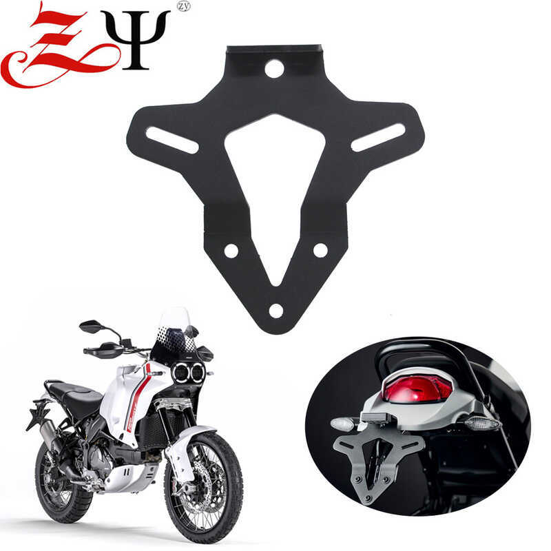 Adequado para Ducati desert desert X 22-suporte de placa de licença de motocicleta suporte de luz de placa de licença