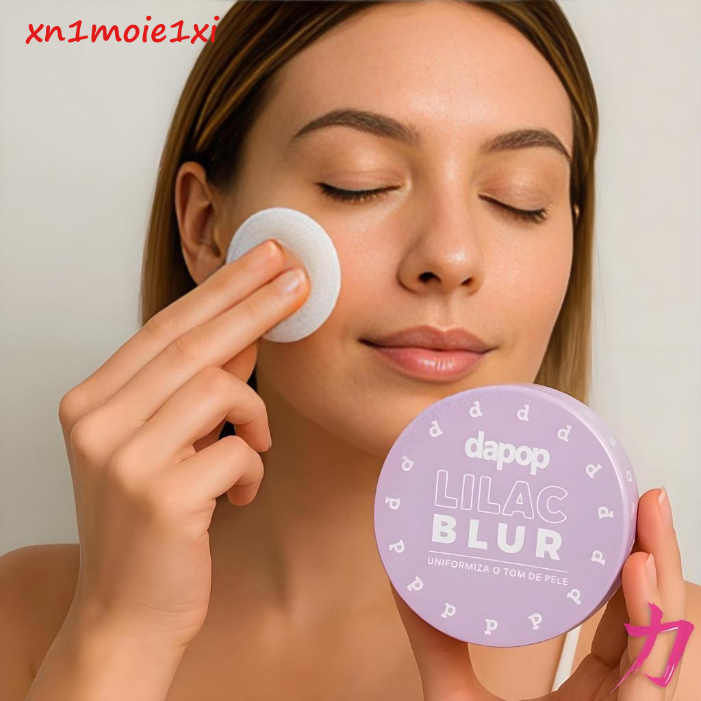 Pó Compacto Matizante Dapop Lilac Blur - Efeito Suave Foco + Controle Oleosidade e Iluminação Natural DP2381 -xn1moie1xi