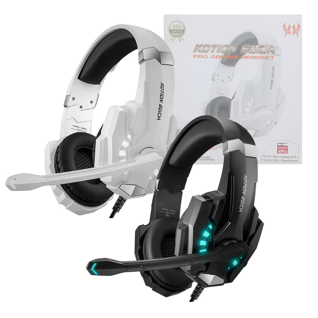 Headset Gamer Profissional Kotion Each Com Microfone Noise Cancelling T&Z G9000 PRO