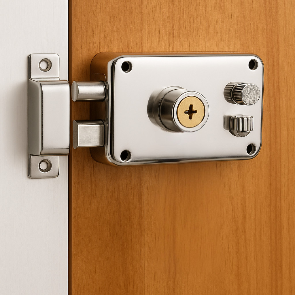 Fechadura De Segurança Tetra Anti-Furto Duas Travas 6 chaves em aço em Oferta na Shopee