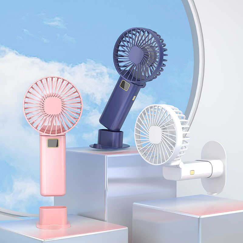 Y32 Ventilador Portátil Portátil Silencioso Ventilador Elétrico Carregando Luz Noturna Portátil Pequeno Ventilador Escri
