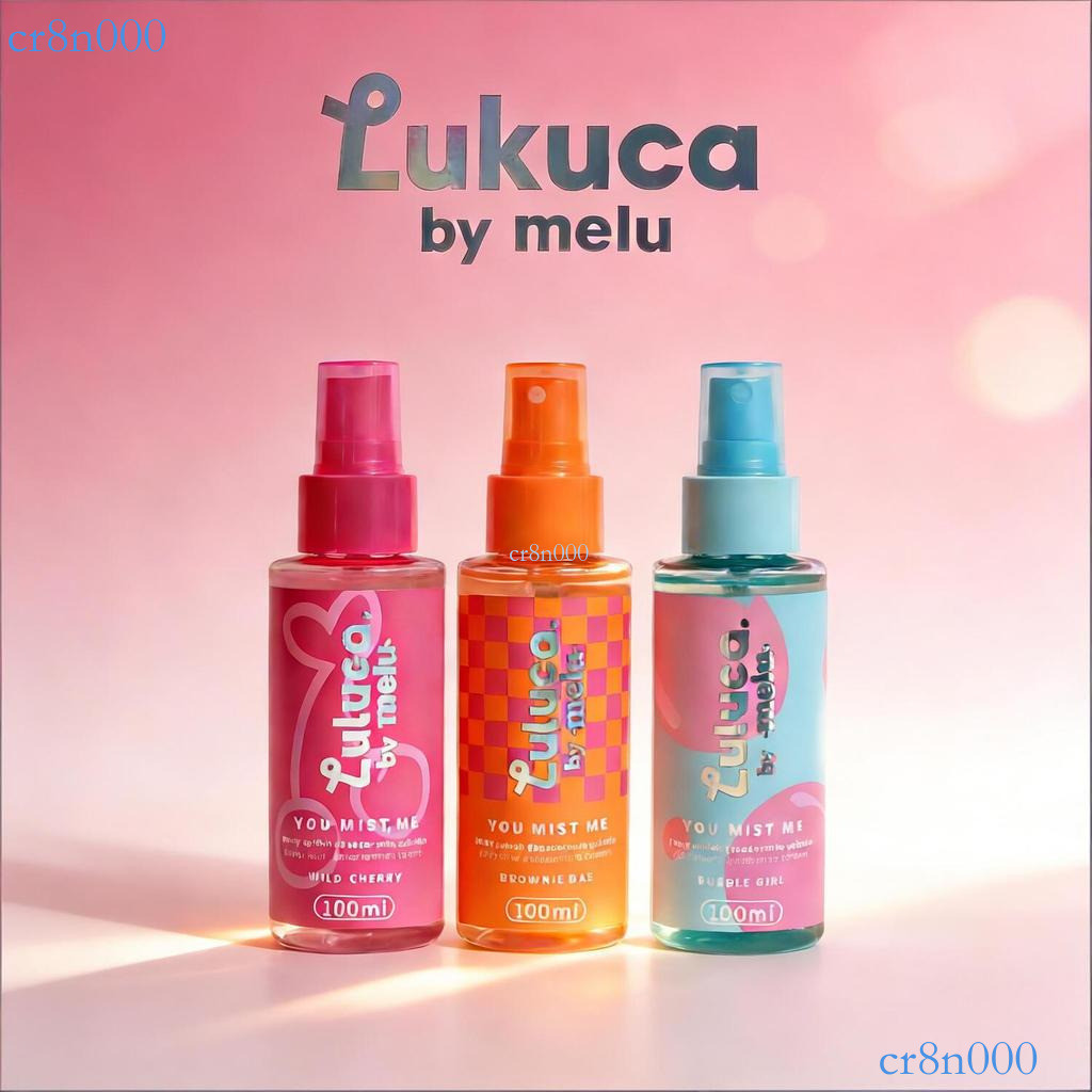 Body Splash Luluca by Melu Ruby Rose - Fragrância You Mist Me, 100ml RR-B5300 ✨cr8n000