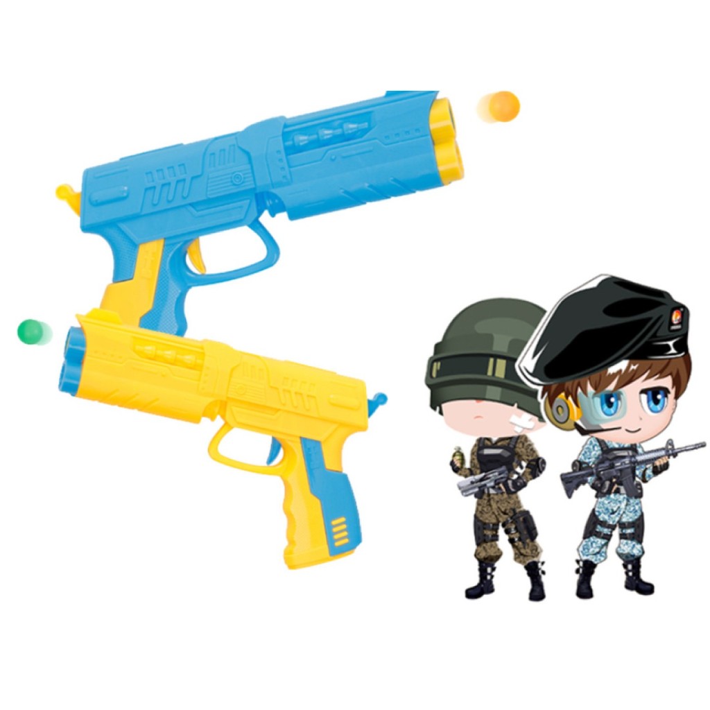 Lançador de Dardos de Espuma Infantil Brinquedo com Bolinhas Tiro Seguro Divertido