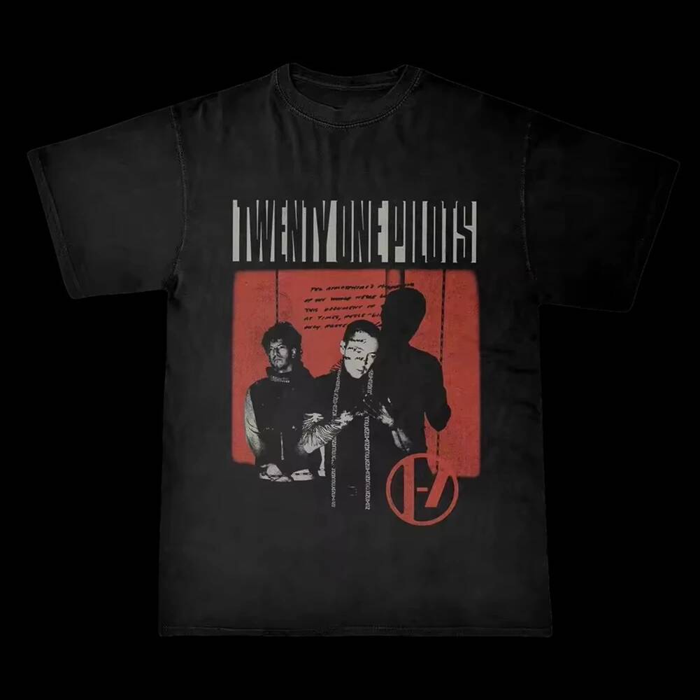 Twenty One Pilots Band Unisex Men Women Clothing Tee Shirt Homme New short sleeve Round Neck Printing Pullover T-Shirt 3