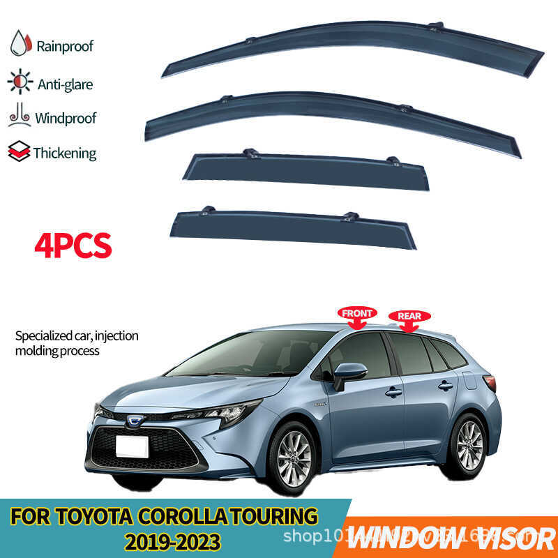 Adquado para Toyota Corolla Travel Edition Bloco de Chuva Corol Touring 2019 + Torno de janela