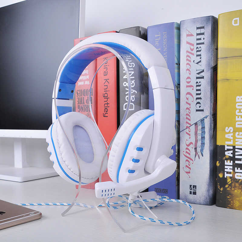 Kanen kanen computador fone de ouvido fone de ouvido jogo Subwoofer controle fio Internet café fone atacado xxydq