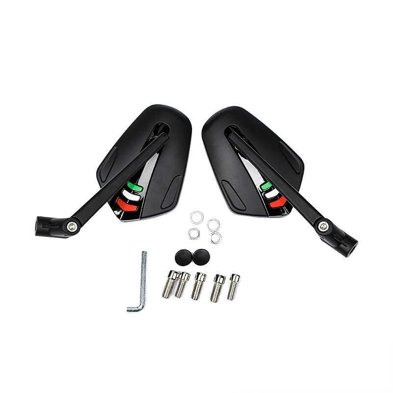 Veículo elétrico espelho retrovisor bezerro HD refletor 9 bateria espelho retrovisor do carro Ube Yadiguan espelho trase