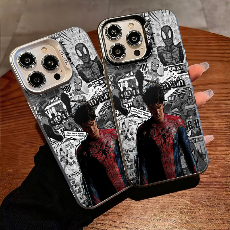 Homem-Aranha TPU anti-impacto Capinha Capa Para IPHONE 13 11 15 14 12 16 17 PRO MAX AIR X XR XS MAX 7 8 PLUS