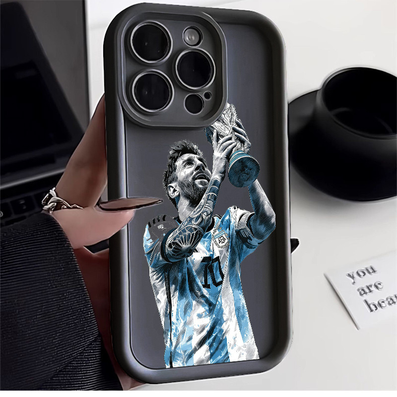Atleta famoso TPU anti-impacto Capinha Capa Para Redmi Note 12 13 14 14C 12C 13C A5 POCO X5 X6 Pro F5 F7 mi 14 15T