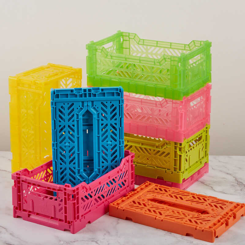 Caixa de armazenamento dobrável de mesa cesta de armazenamento de brinquedos cozinha gaveta de alimentos cesta de armaze