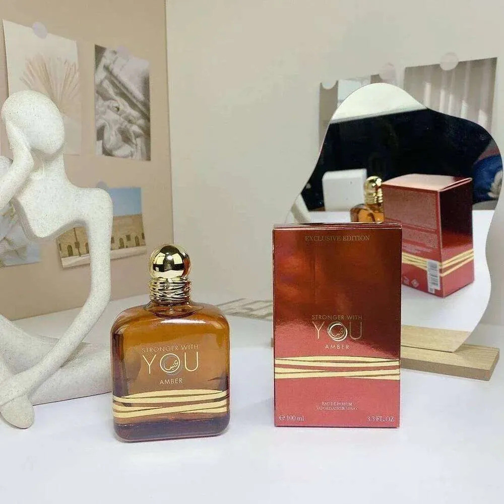 Designer De Luxo 100Ml Perfume Famosa Colônia Marcas Masculina Fragrância De Longa Duração Mais Forte Com Você Prerfume
