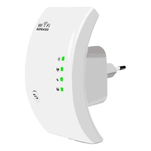 Repetidor WiFi 300Mbps Bivolt Amplificador de Sinal 2.4GHz WPS Extensor Internet Casa Escritório
