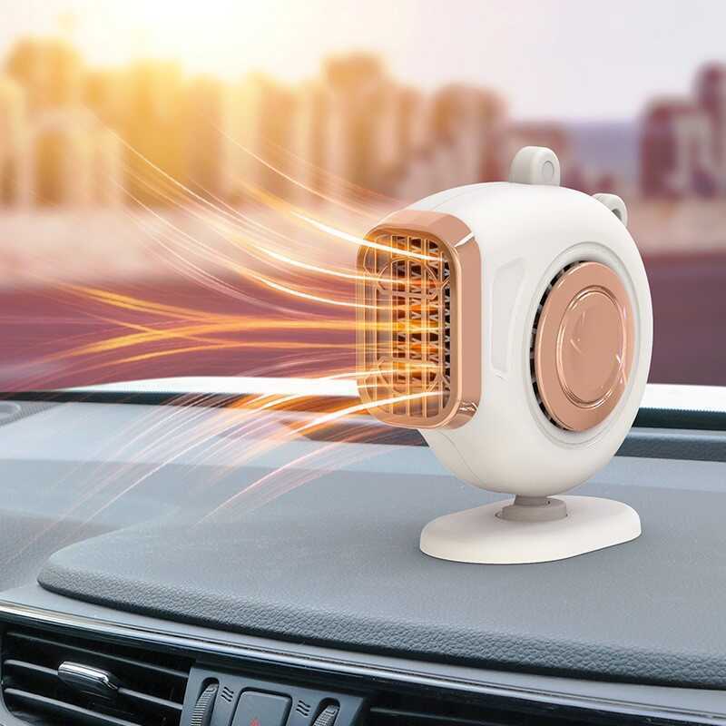 Mini ventilador quente para calor de carro
