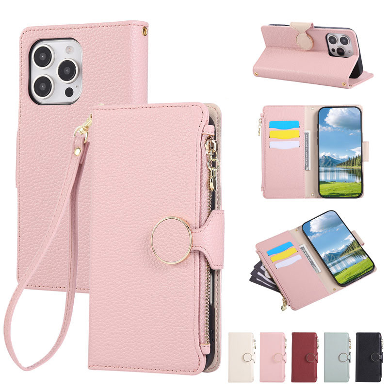 Capa De Telefone Feminina Flip Para Samsung Galaxy A08 A07 A06 A18 A17 A16 A15 A14 A27 A57 A37 A56 A36 A26 A54 A55 Luxo 