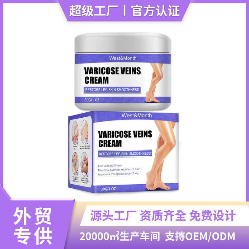 West & Mth Leg Care Cream Cuidado suave para desconforto nas pernas Cuidados hidratantes diários Creme de massagem exter