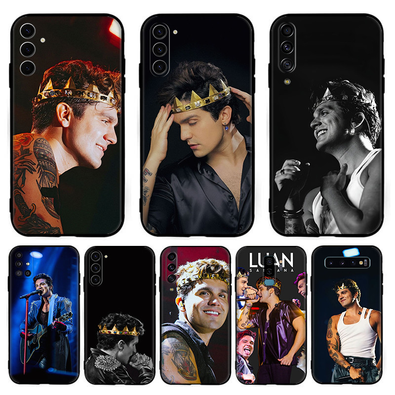Para Samsung A14 A15 A16 A20 A30 A20S A21 A21S A22 A23 A24 A31 Cantor Brasileiro Luan Santana silicone Macio TPU Caso De