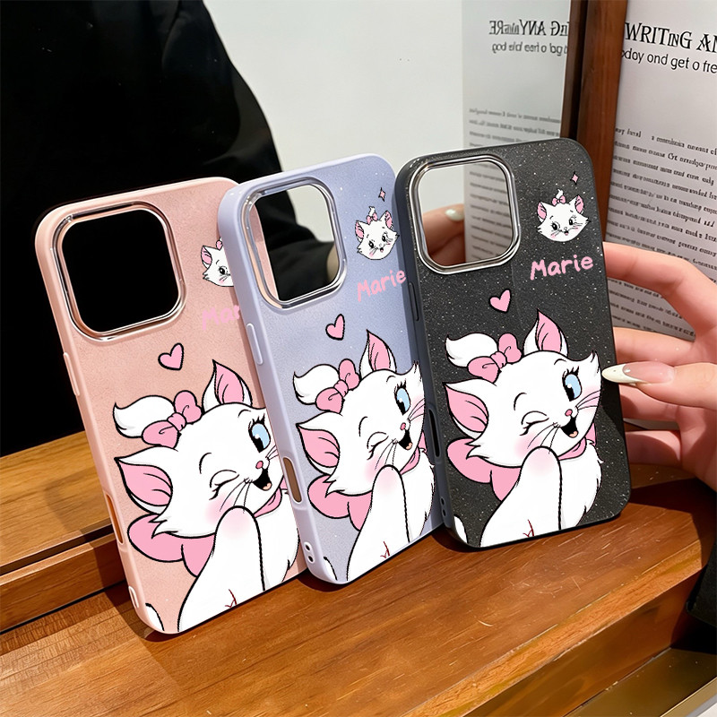 Capinha Case Capa de Silicone Samsung A17 A07 A26 A06 A16 A54 A05 A15 A14 A13 A12 A32 A34 A52 A55 A54 Gato Maria Soul