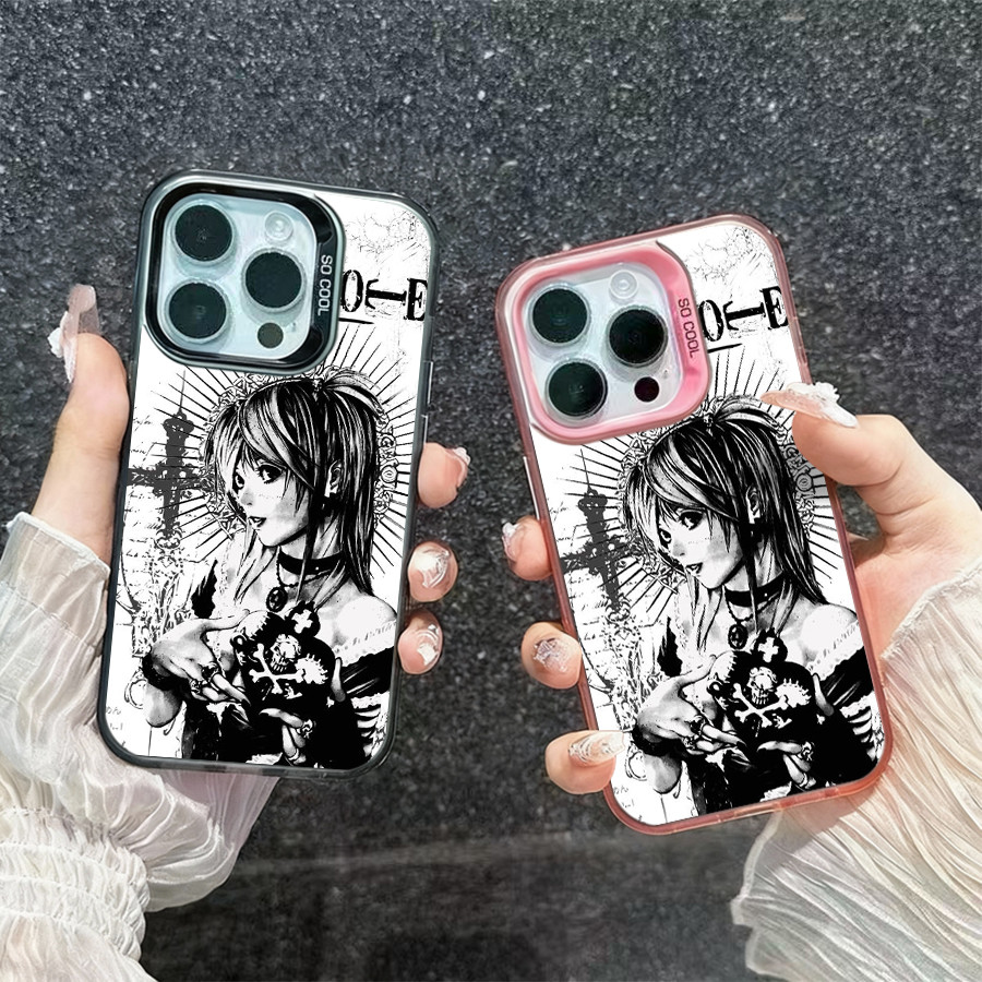 Capinha Capa Anime TPU anti-impacto Para IPHONE 13 11 15 14 12 16 17 PRO MAX AIR X XR XS MAX 7 8 PLUS