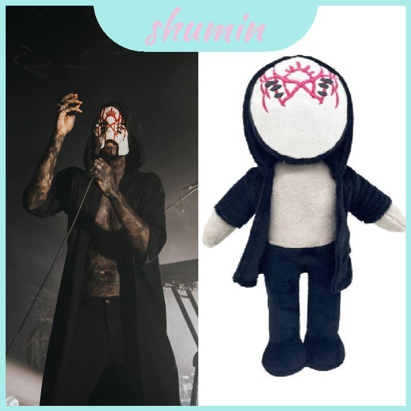 Boneca de Pelúcia Sleep Token – Banda de Rock, Estilo Desenho Animado, Macia e Adorável para Fãs