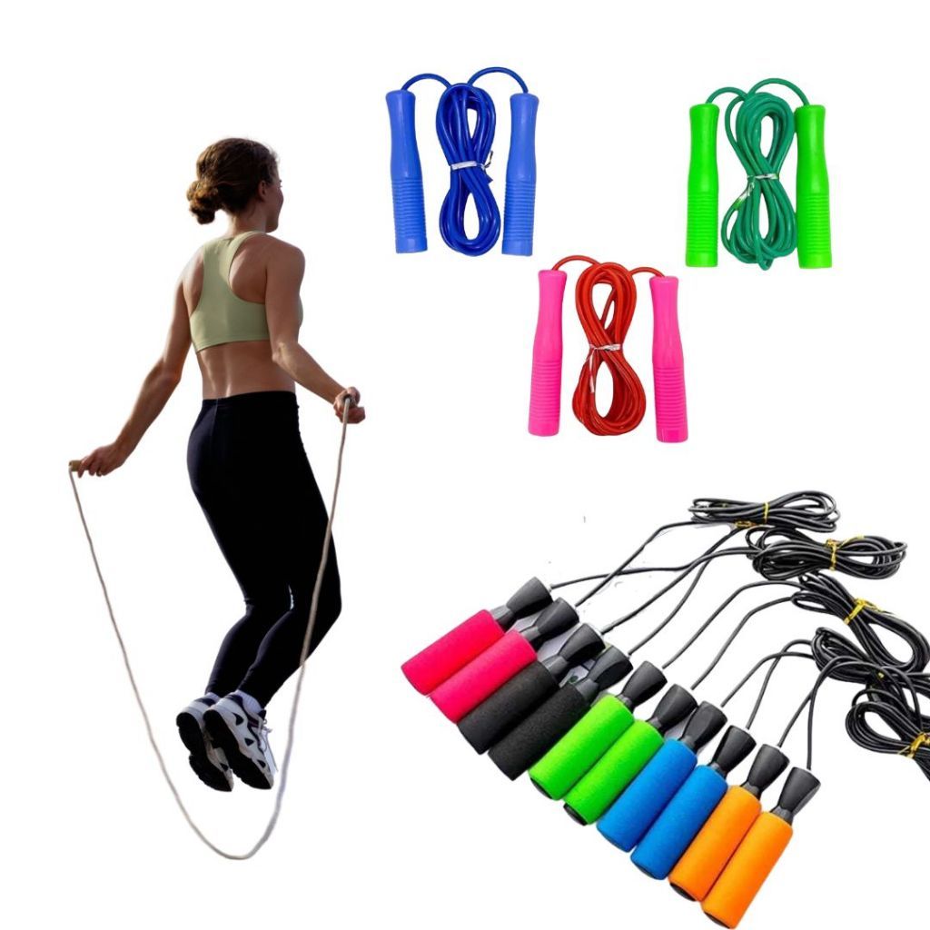 Corda de Pular Ajustável para Fitness - Ideal para Ganhar Massa Magra e Melhorar a Saúde