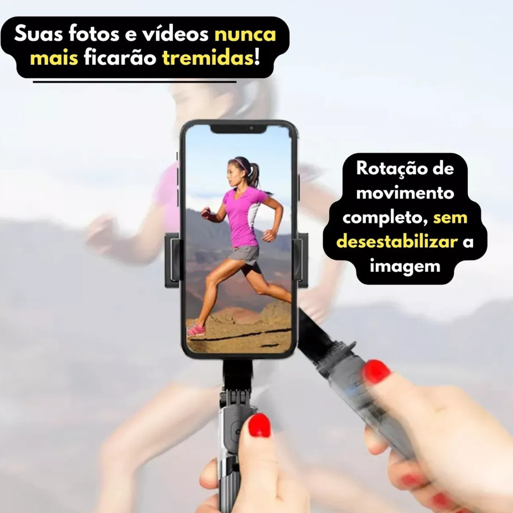 Selfie master X tripé Estabilizador de Celular