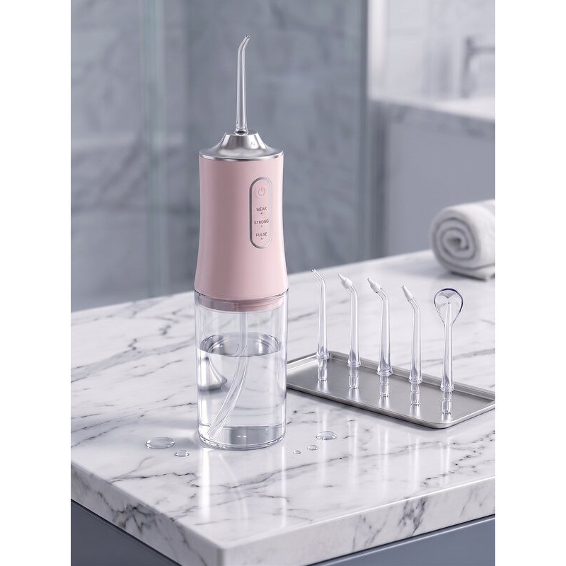 Irrigador Oral Portátil 220ml Recarregável