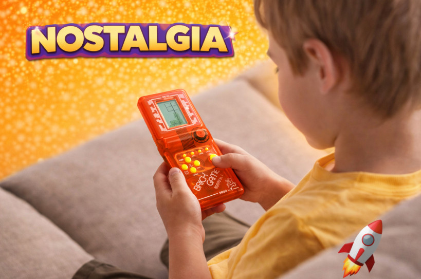Kit com 10 Super Mini Game Retro Brinck Game Portátil 9999 jogos