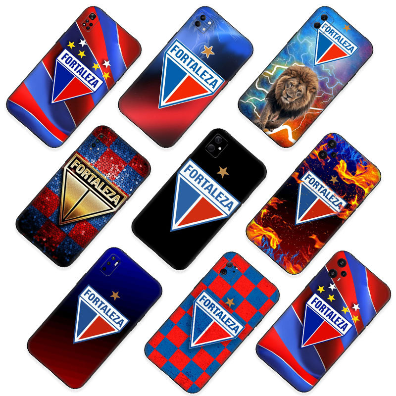 Para Redmi 6 6A Pro 7A 8 8A 9A 9C 9T NFC Clube De Futebol Fortaleza Esportes V . 3 TPU Preto Caso De Telefone Protetor