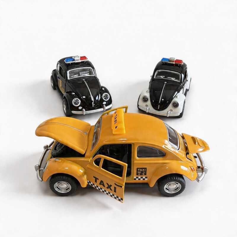Carrinho Fusca Miniatura Herbie 53 Abre tudo Filme Se Meu Fusca Falasse fusca colorido cores diferentes