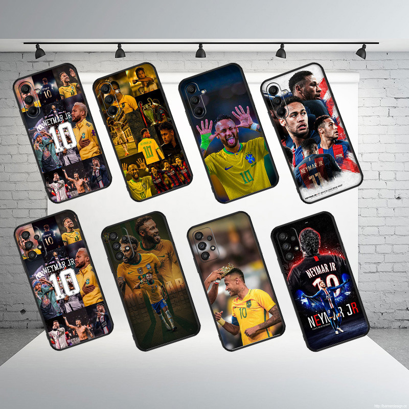 Capa De Telefone Preta Macia Samsung A03s A05S A06 A07 A10S A11 A12 Neymar