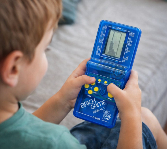 Super Mini Game Brick Game Portátil Jogos Infantil