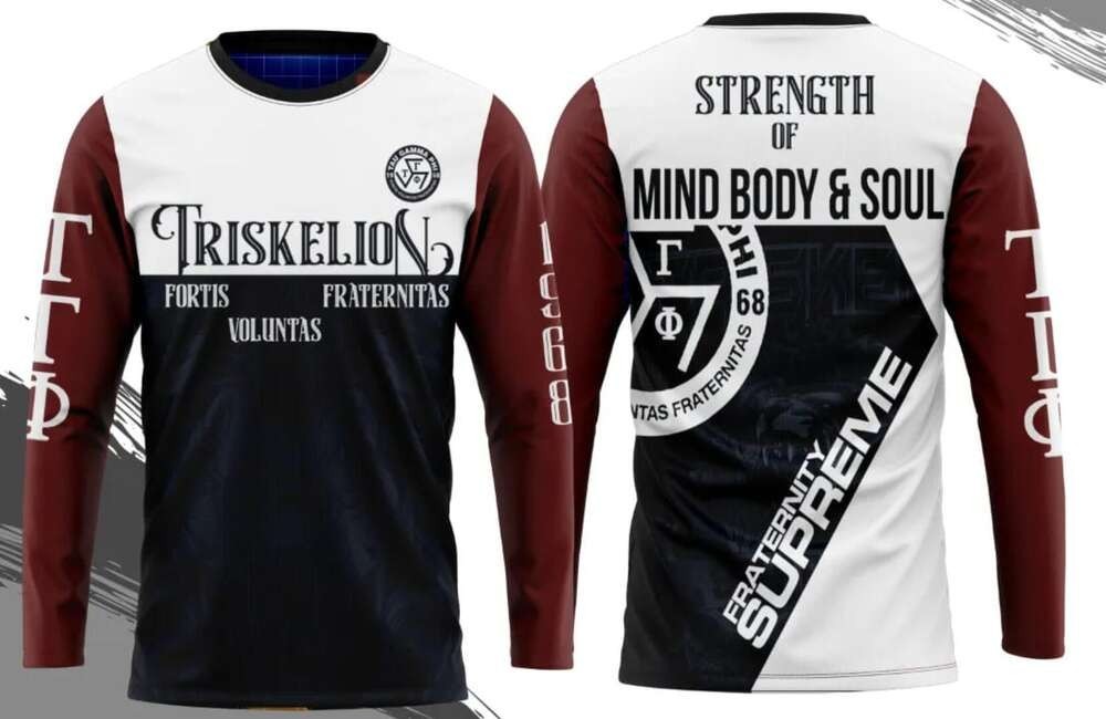 Força De Mente Corpo E Alma TAU GAMMA PHI 56o Aniversário Sublime Boutique Camisetas Neutras Para Esportes Ao Ar Livre D