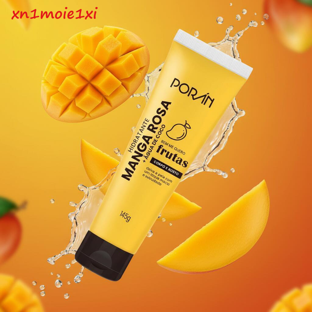 Kit 1/2/3 Hidratante Bem Me Quero Manga Rosa + Agua de Coco Porán PR222 ❤️xn1