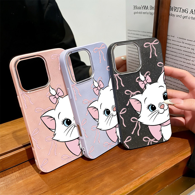Capinha Case Capa de Silicone Samsung A17 A07 A26 A06 A16 A54 A05 A15 A14 A13 A12 A32 A34 A52 A55 A54 Gato branco Soul
