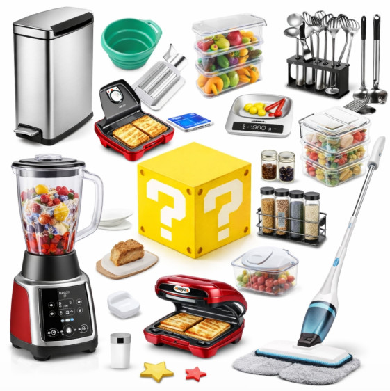 Kit 5 Produtos Casa e Cozinha Utilidades Domésticas Organiza