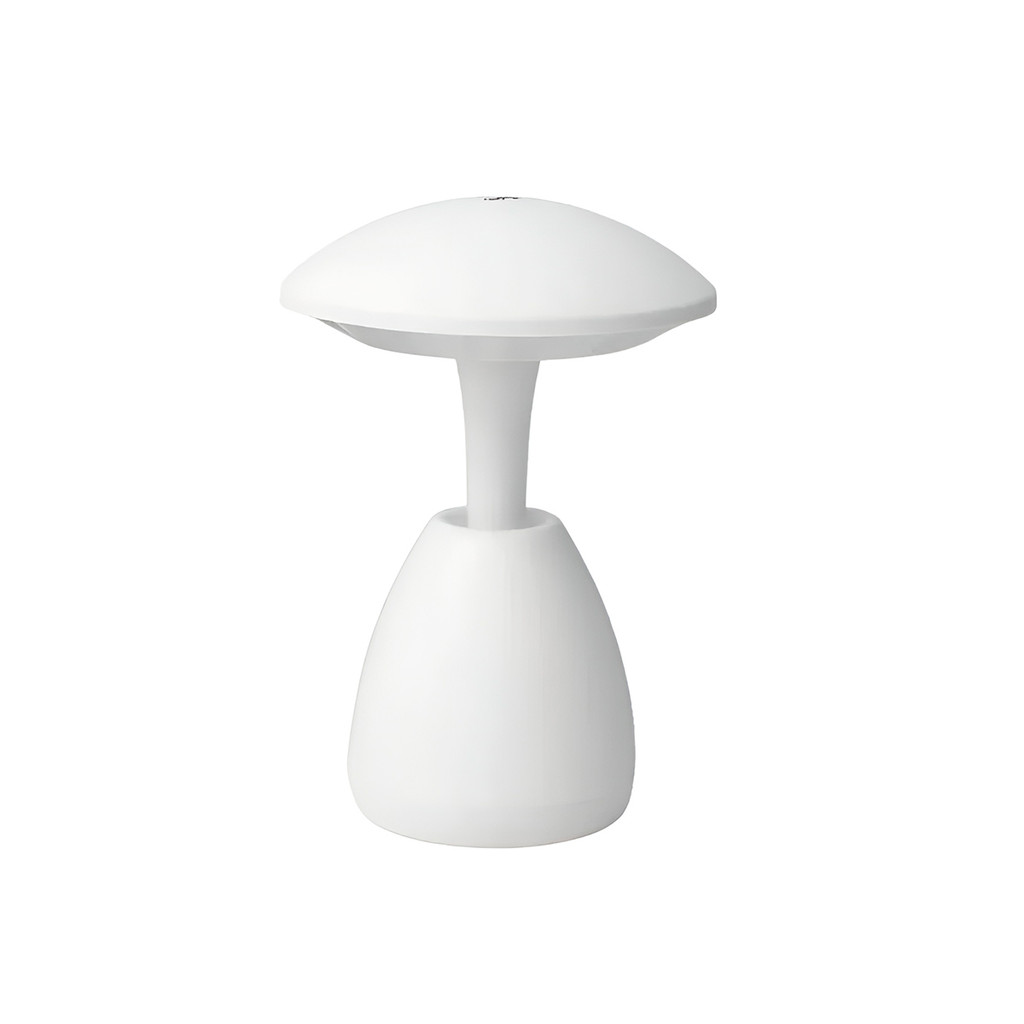 Luminária De Mesa Touch Sem Fio Recarregável 3 Tons De Luz