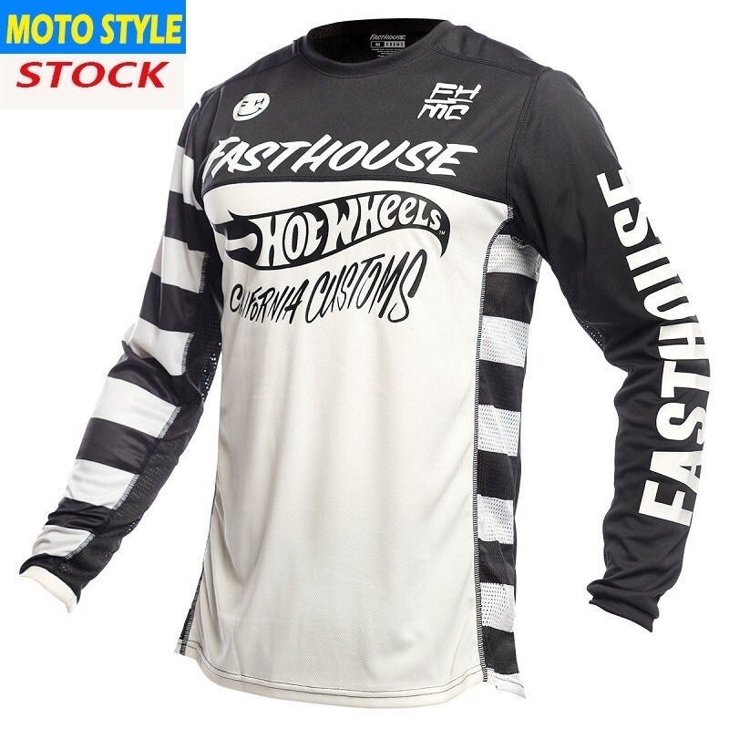 Camiseta De Manga Comprida Para Motocicleta Masculina Bmx FASTHOUSE Downhill MTB Enduro moto Off Road MX Ciclismo 2026 N