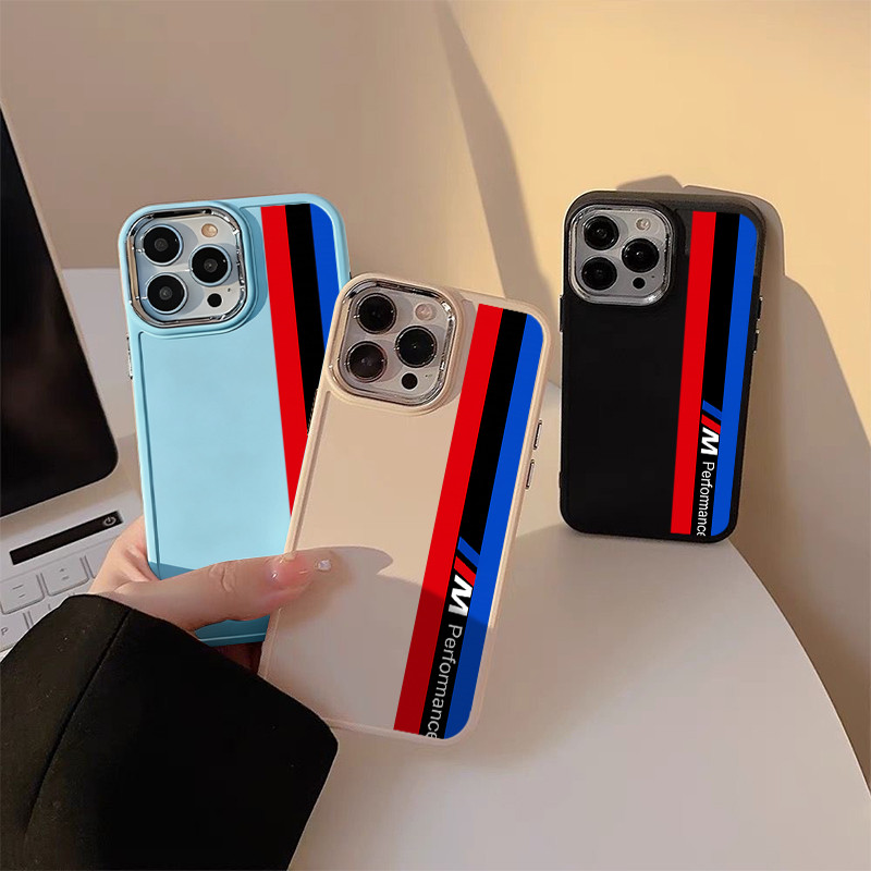 M Performance TPU anti-impacto Capinha Capa Para IPHONE 13 11 15 14 12 16 17 PRO MAX AIR X XR XS MAX