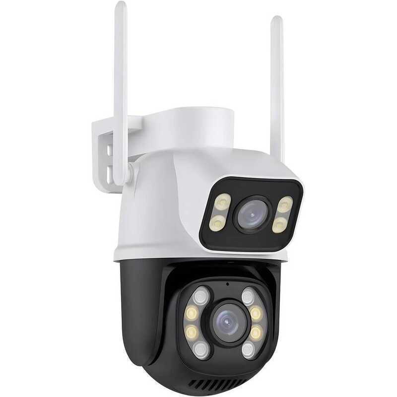 Câmera De Segurança - Facil Instalação - Moderna Wifi Smart Dupla Lente Icsee