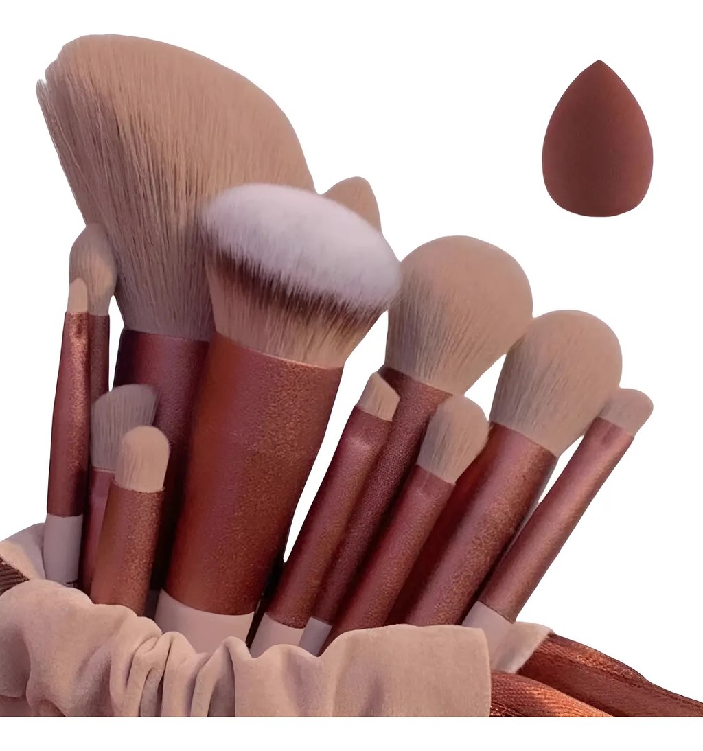 Kit 13 Pçs Pincéis De Maquiagem /Profissional-Boa qualidade 💖✨ em Oferta na Shopee
